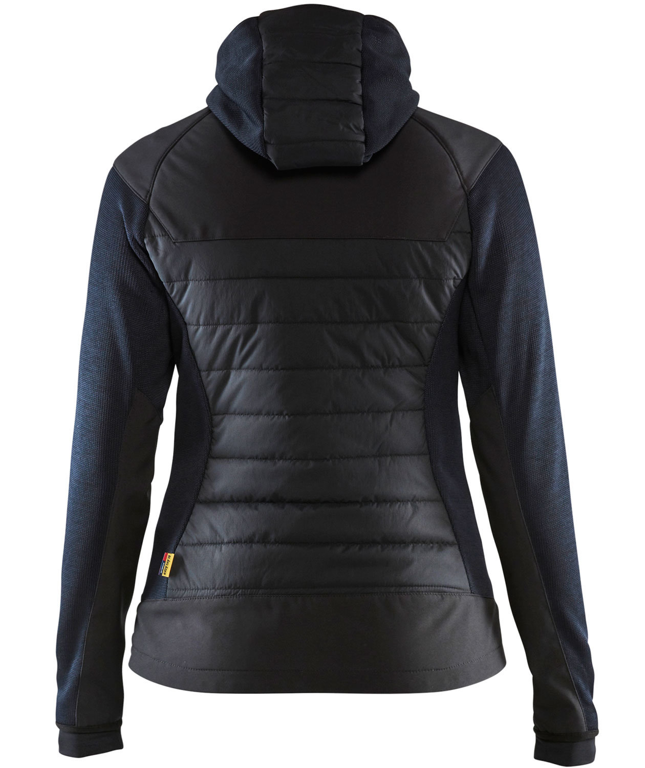 Bl&aring;kl&auml;der dame hybridjakke