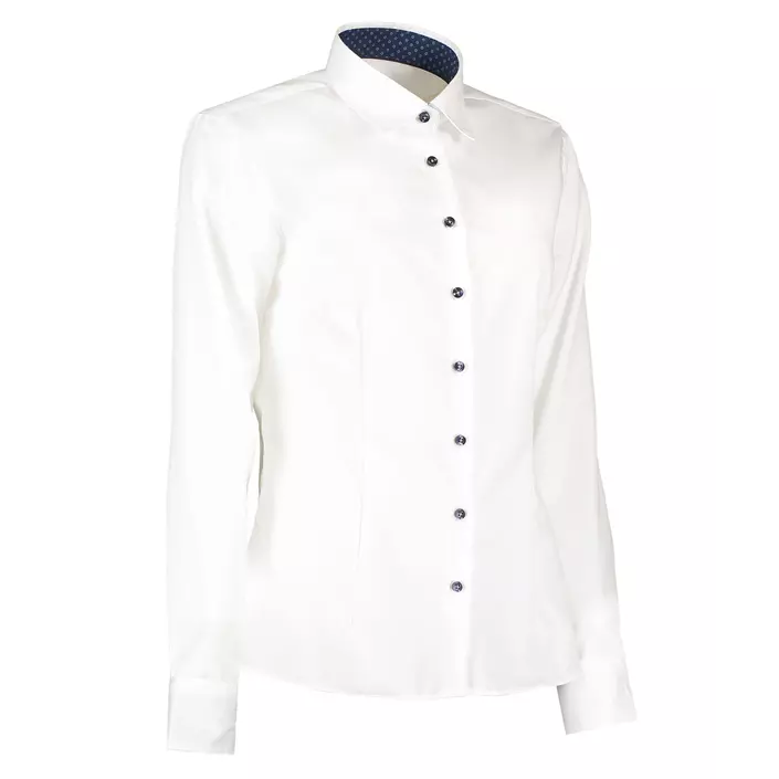 Seven Seas Fine Twill Virginia Modern fit dameskjorte, Hvid, large image number 2
