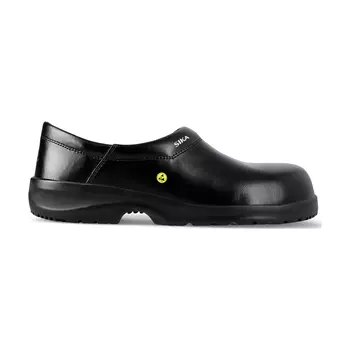 Sika Fusion clogs with heel cover S2, Black