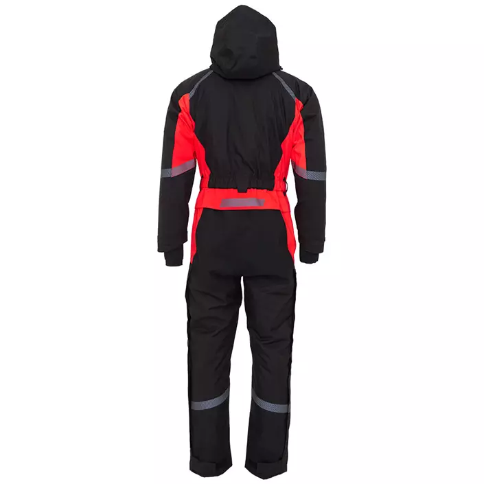 Elka Working Xtreme women's winter coveralls, Black/Red, large image number 1