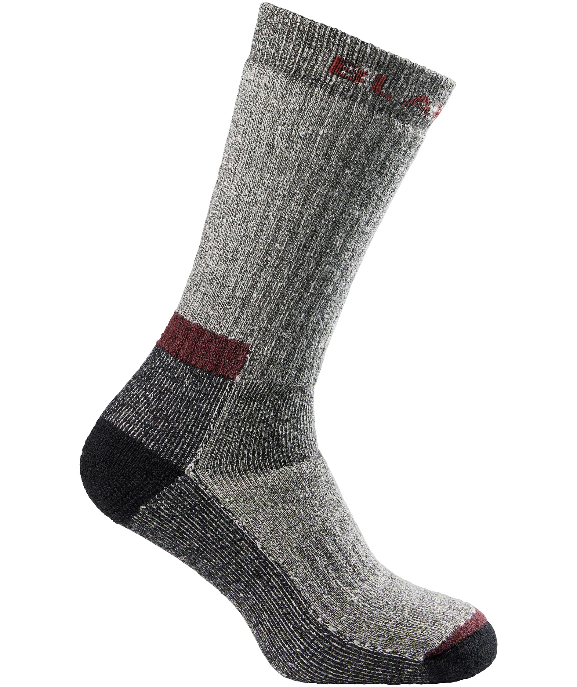 Bl&aring;kl&auml;der strong wool socks, Black Melange, large image number 0