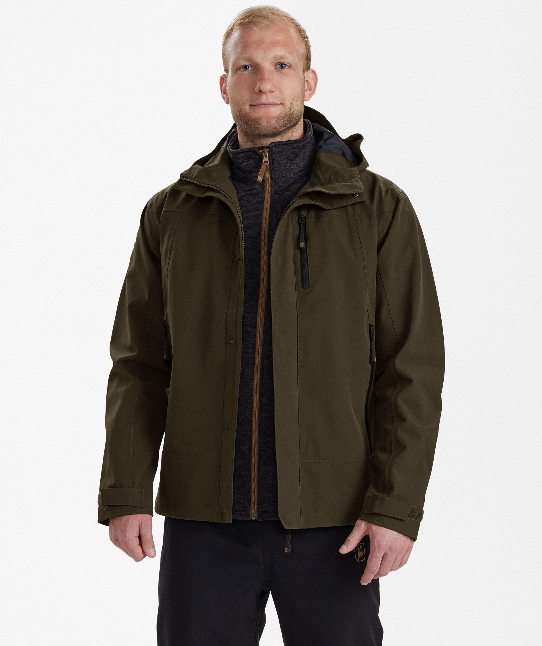 Deerhunter Sarek shell jacket, Fallen Leaf