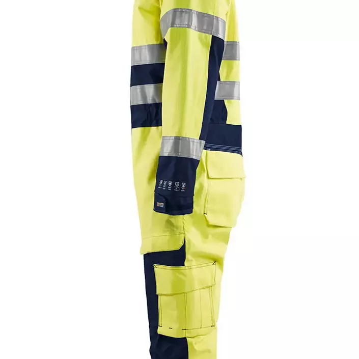 Blåkläder Multinorm termooverall, Varsel gul/marinblå, large image number 2