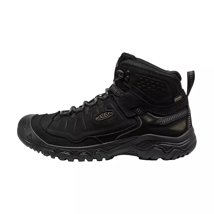 Keen Targhee IV MID WP vandrarkängor, Black, large image number 1