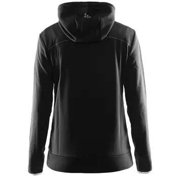 Craft Leisure women's hoodie with zipper, Black
