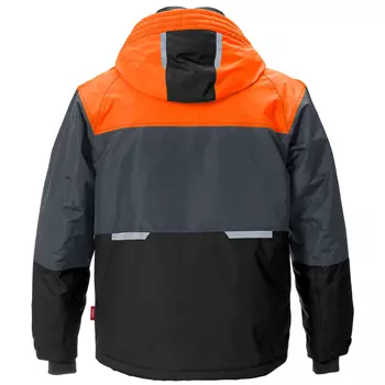 Kansas Gen Y Airtech® winter jacket 4916, Black/Hi-vis Orange