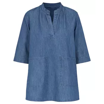 Hejco Della women's tunic, Denim blue