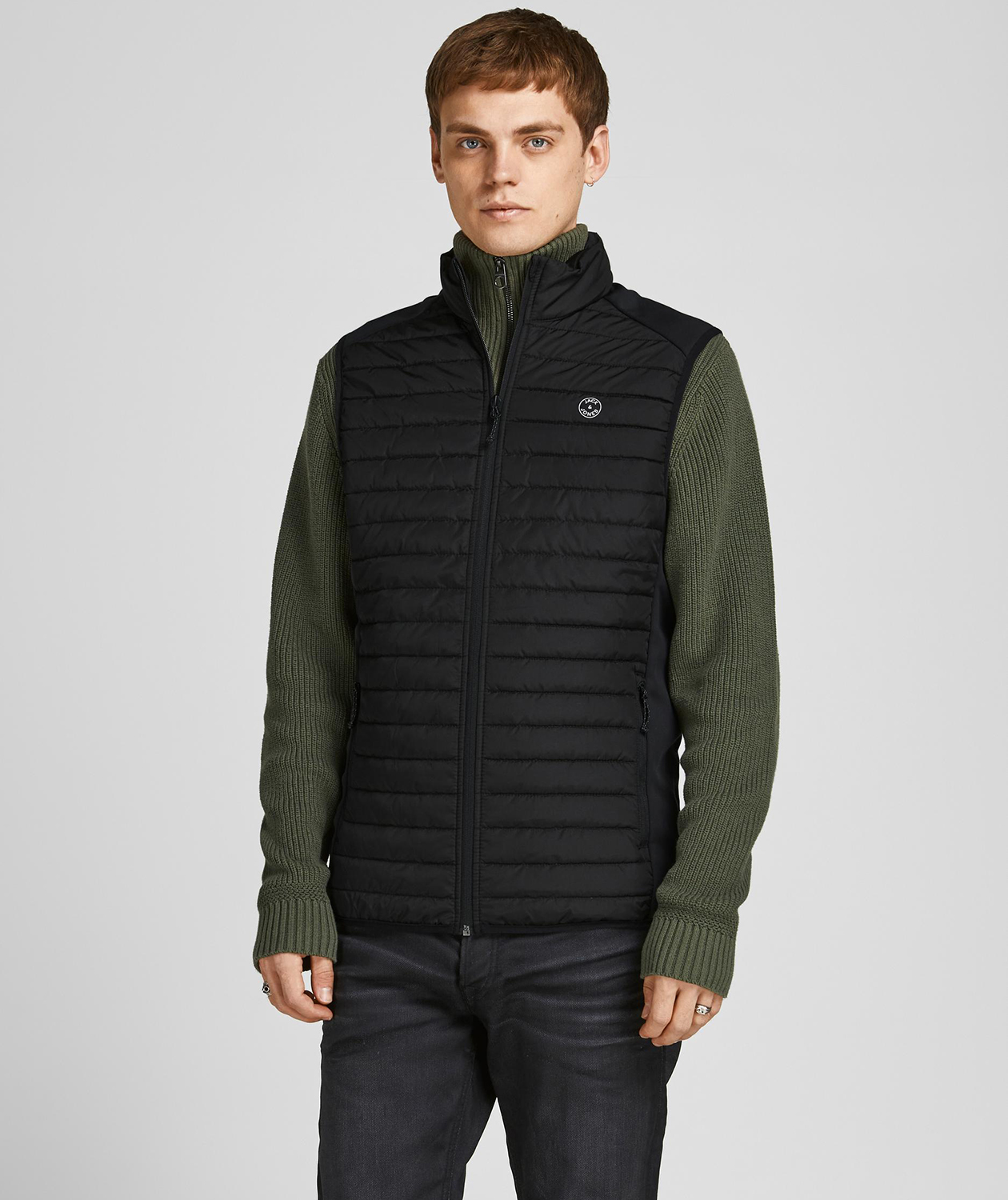 Jack & Jones JJEMULTI Steppweste, Schwarz, large image number 1