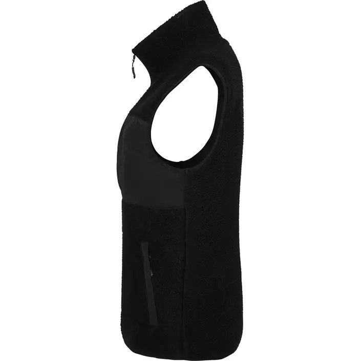 South West Saga women's fleece vest, Black, large image number 2