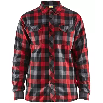 Blåkläder flanell skogsarbetare skjorta, Röd/Svart