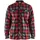 Blåkläder flannel skovmandsskjorte, Rød/Sort, Rød/Sort, swatch