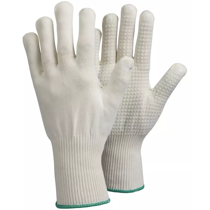 Tegera 319 work gloves with dots, White, large image number 0