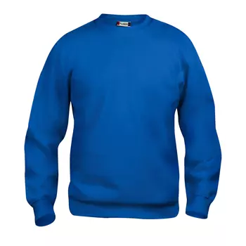Clique Basic Roundneck sweatshirt, Royal Blue