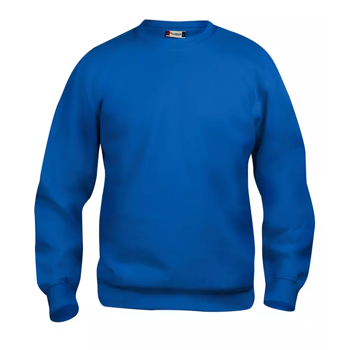 Clique Basic Roundneck sweatshirt, Kongeblå, large image number 0