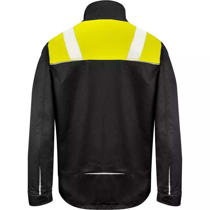 ProJob arbejdsjakke 5427, Black/Yellow, large image number 1
