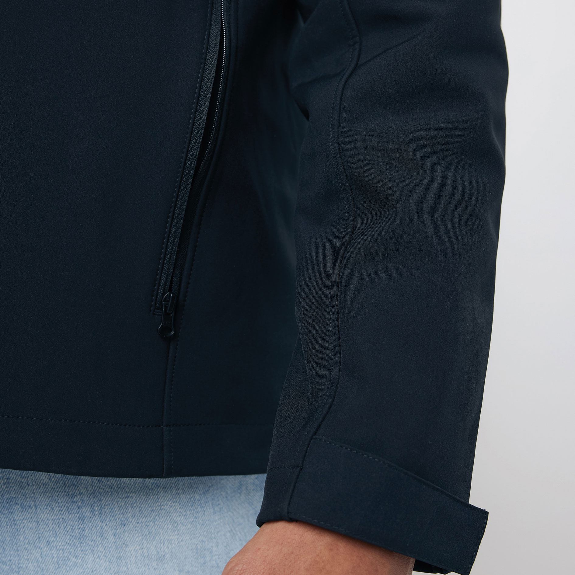 Iqoniq Makalu softshelljacka, Svart, large image number 9