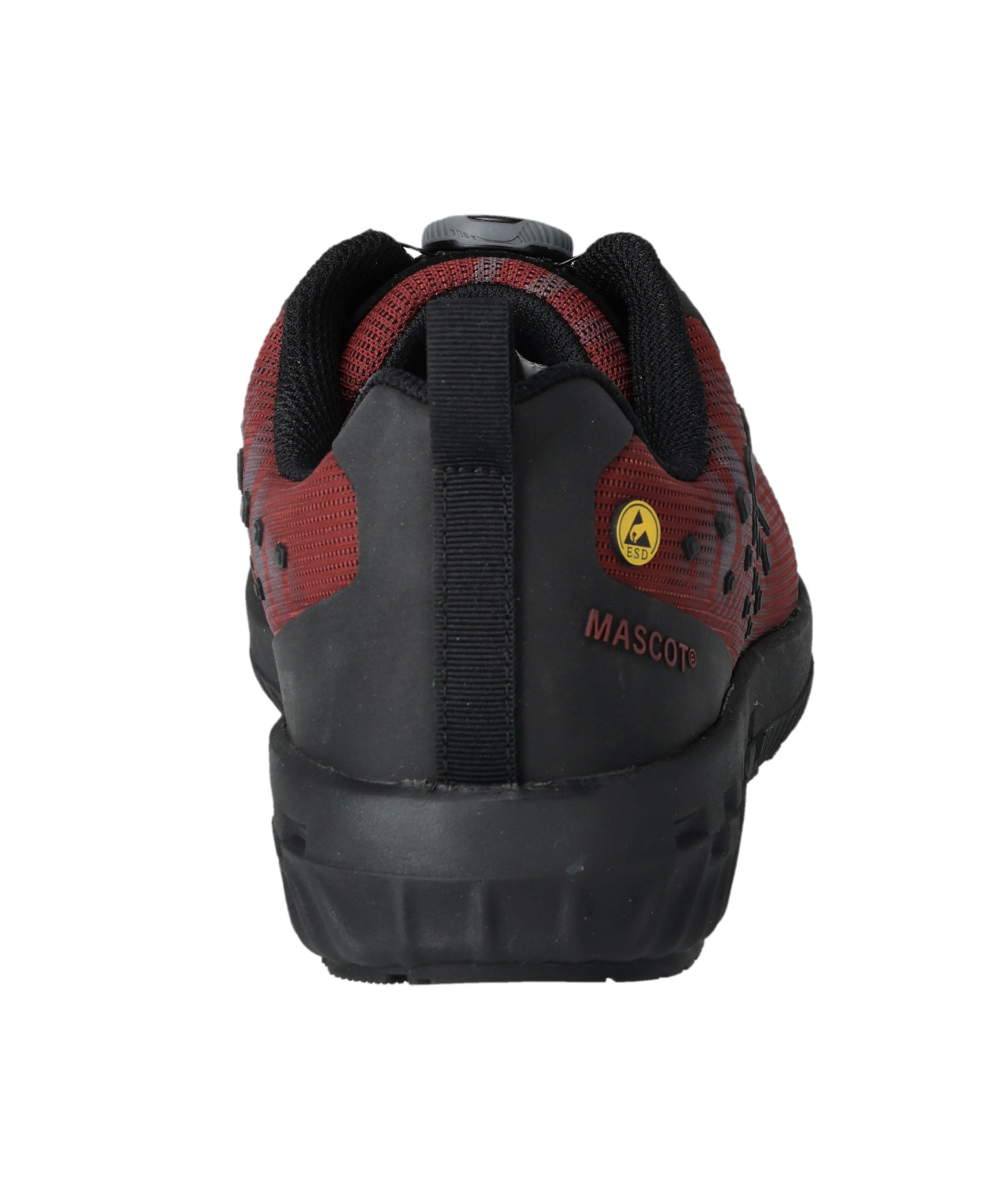 Mascot Customized safety shoes S1P, Autumn red/black, large image number 4