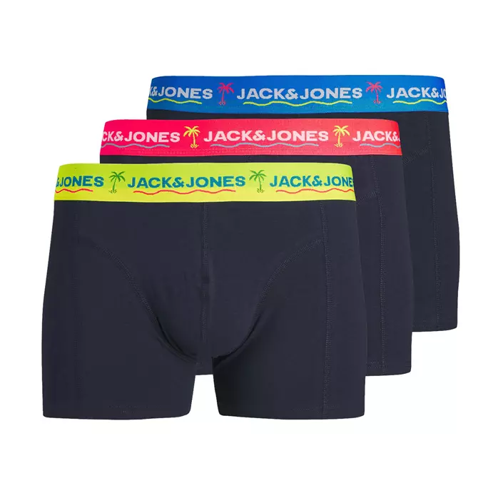 Jack & Jones Plus JACTHOMAS 3er-Pack Boxershorts, Navy Blazer, large image number 0