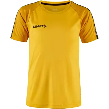Craft Squad 2.0 Contrast T-shirt for kids, Sweden Yellow-Golden