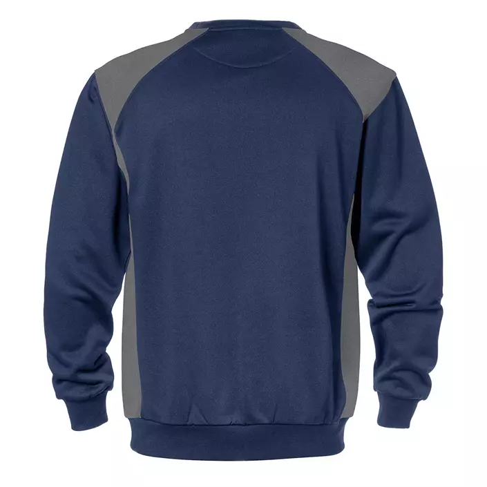 Fristads sweatshirt 7148 SHV, Marine/Grå, large image number 1