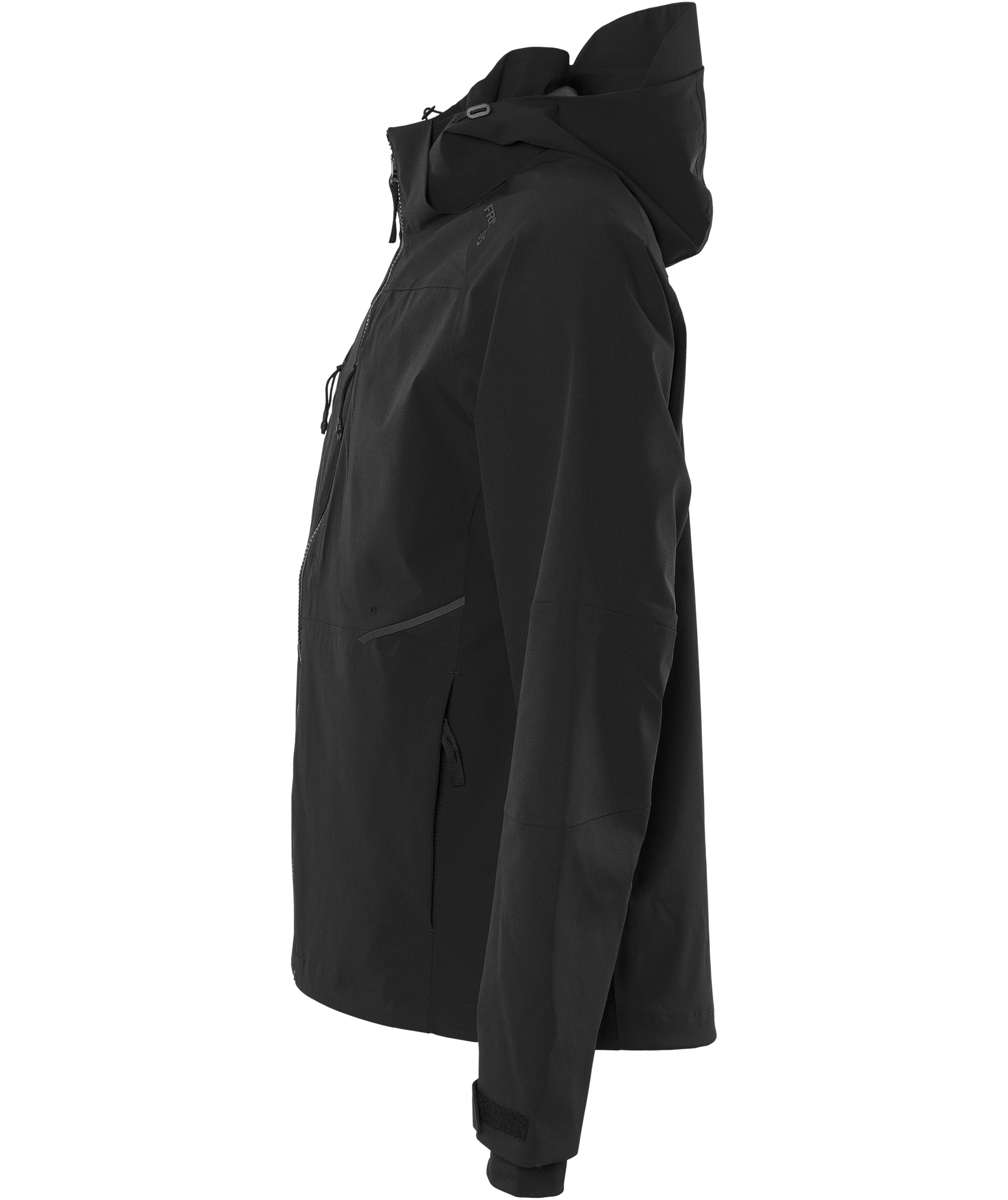 Fristads shell jacket 4881 GLS full stretch, Black, large image number 3