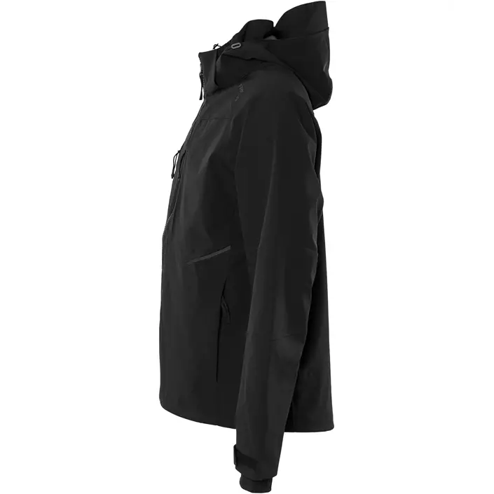 Fristads shell jacket 4881 GLS, Black, large image number 3
