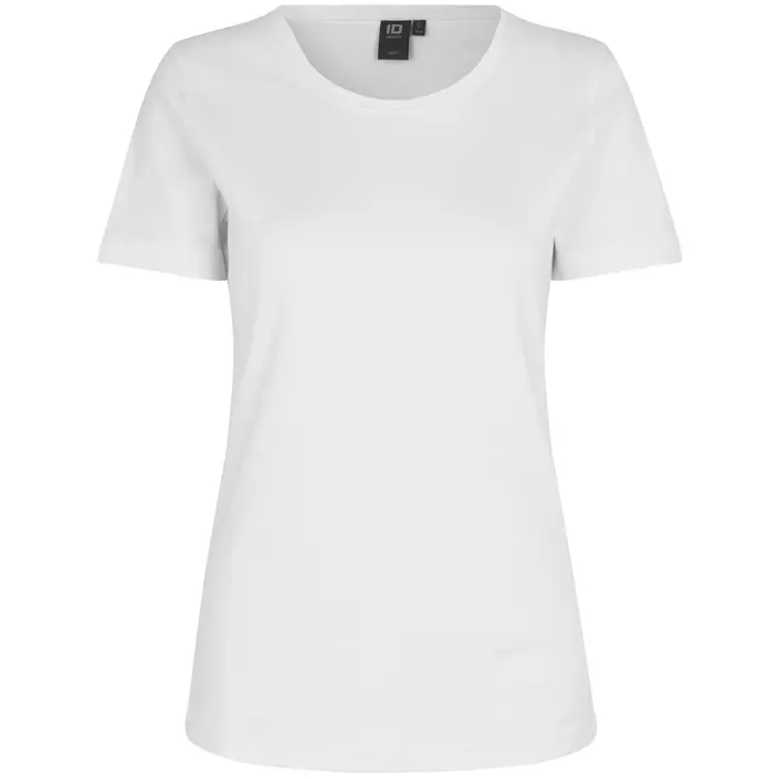 ID Interlock dame T-skjorte, Hvit, large image number 0