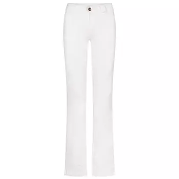 Kentaur coolmax women's jeans with extra leg lenght, White