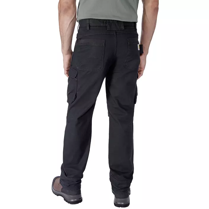 Carhartt Steel Rugged Flex cargo arbetsbyxa, Black, large image number 3