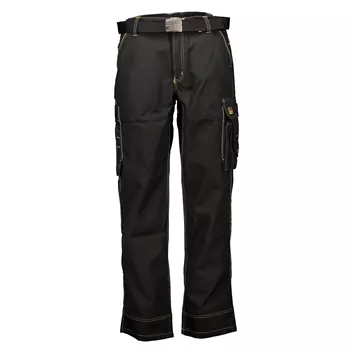 Ocean Thor service trousers with belt, Black