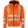 Top Swede hoodie med dragkedja 4429, Varsel Orange, Varsel Orange, swatch
