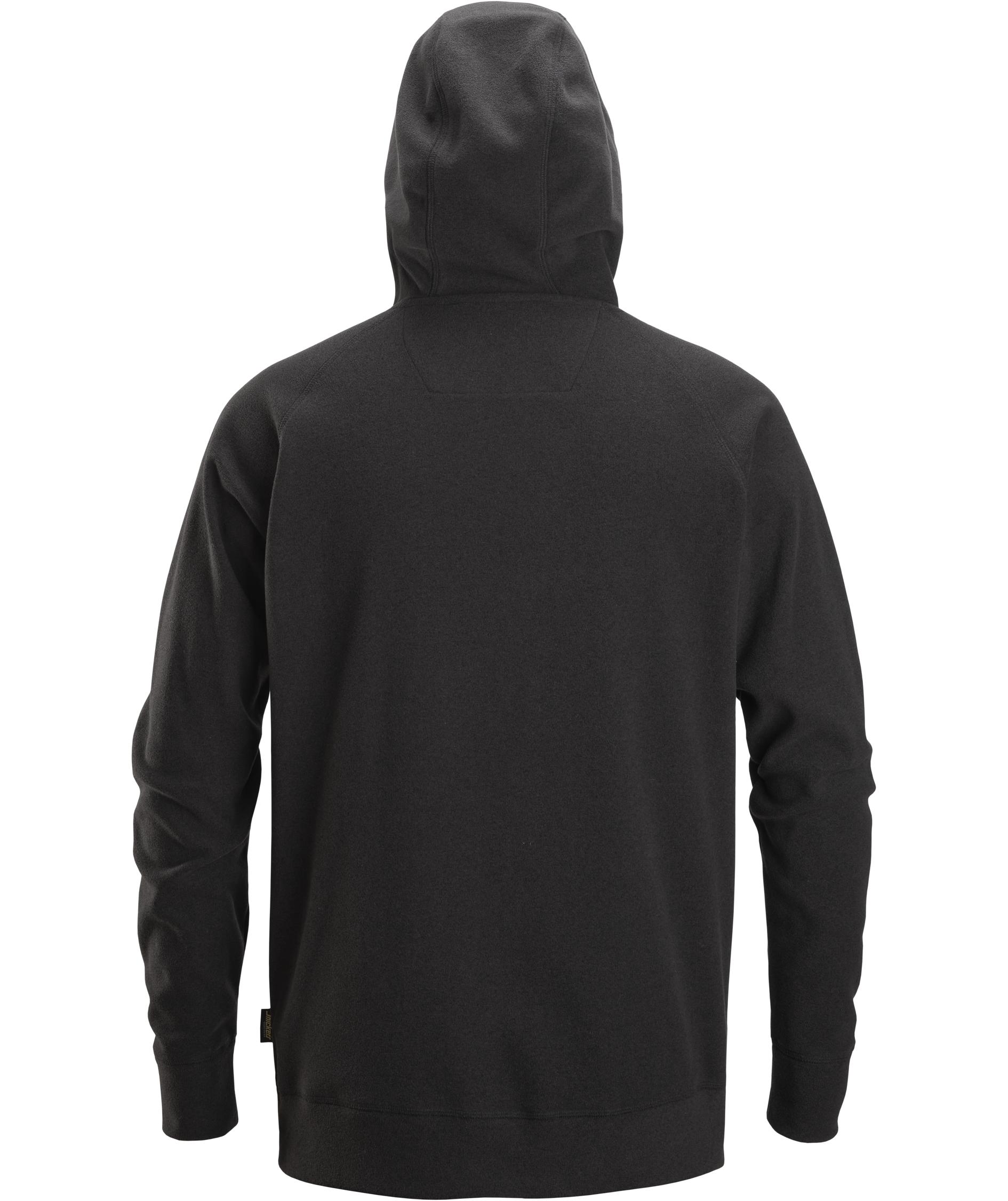 Snickers AllroundWork Polartec&reg; frott&eacute; hoodie 8075, Black, large image number 1