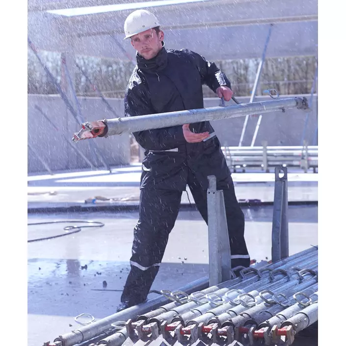 Lyngsøe PU regntøj sæt, Marine, large image number 1