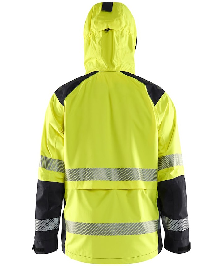 Bl&aring;kl&auml;der shell jacket, Hi-vis Yellow/Black, large image number 3