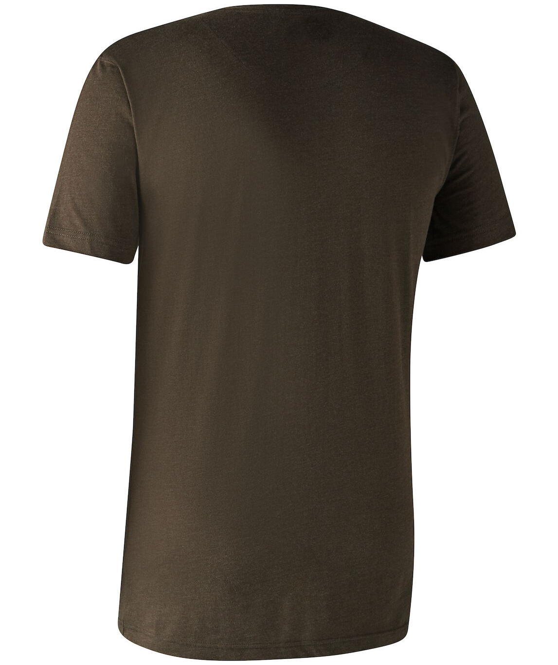 Deerhunter Basic 2-pack T-shirt, Brown Leaf Melange, large image number 4