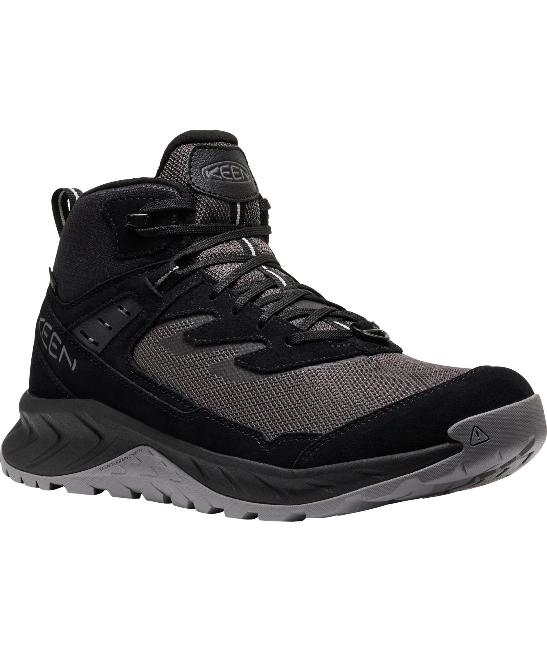 Keen Hightrail Mid Polar hiking boots, Black/Steel Grey, large image number 2