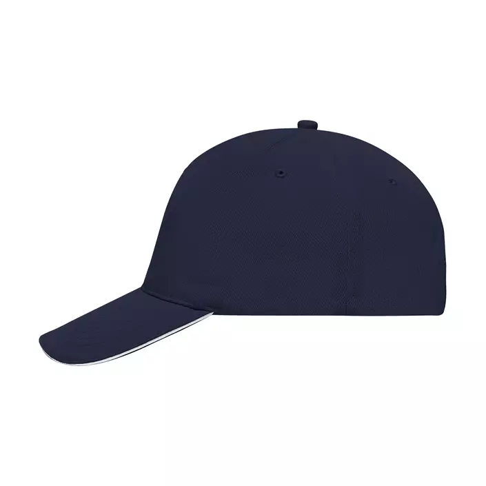 Myrtle Beach 5 Panel Sandwich cap, Navy/White, Navy/White, large image number 0
