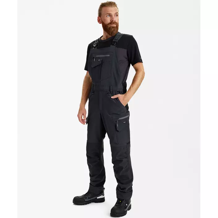 Engel Entire overalls full stretch, Anthracite Grey/Black, large image number 1