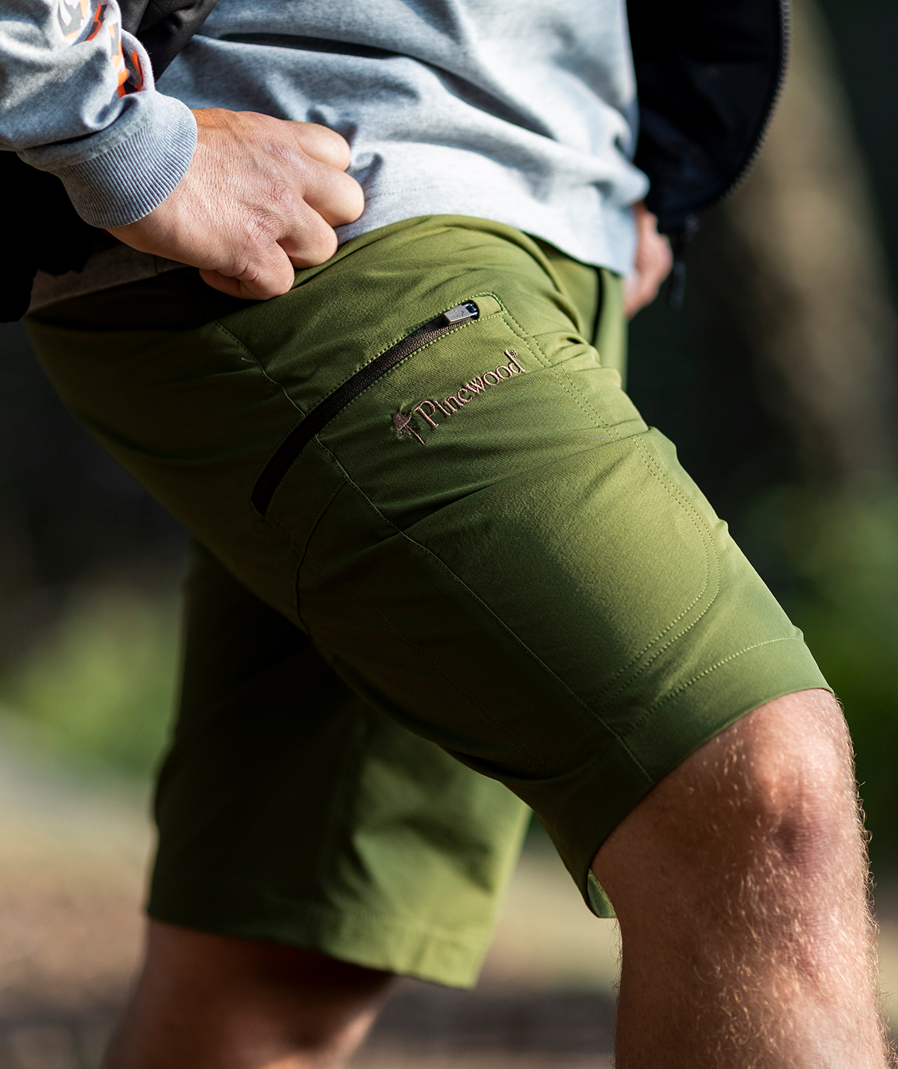 Pinewood Abisko shorts, Leaf