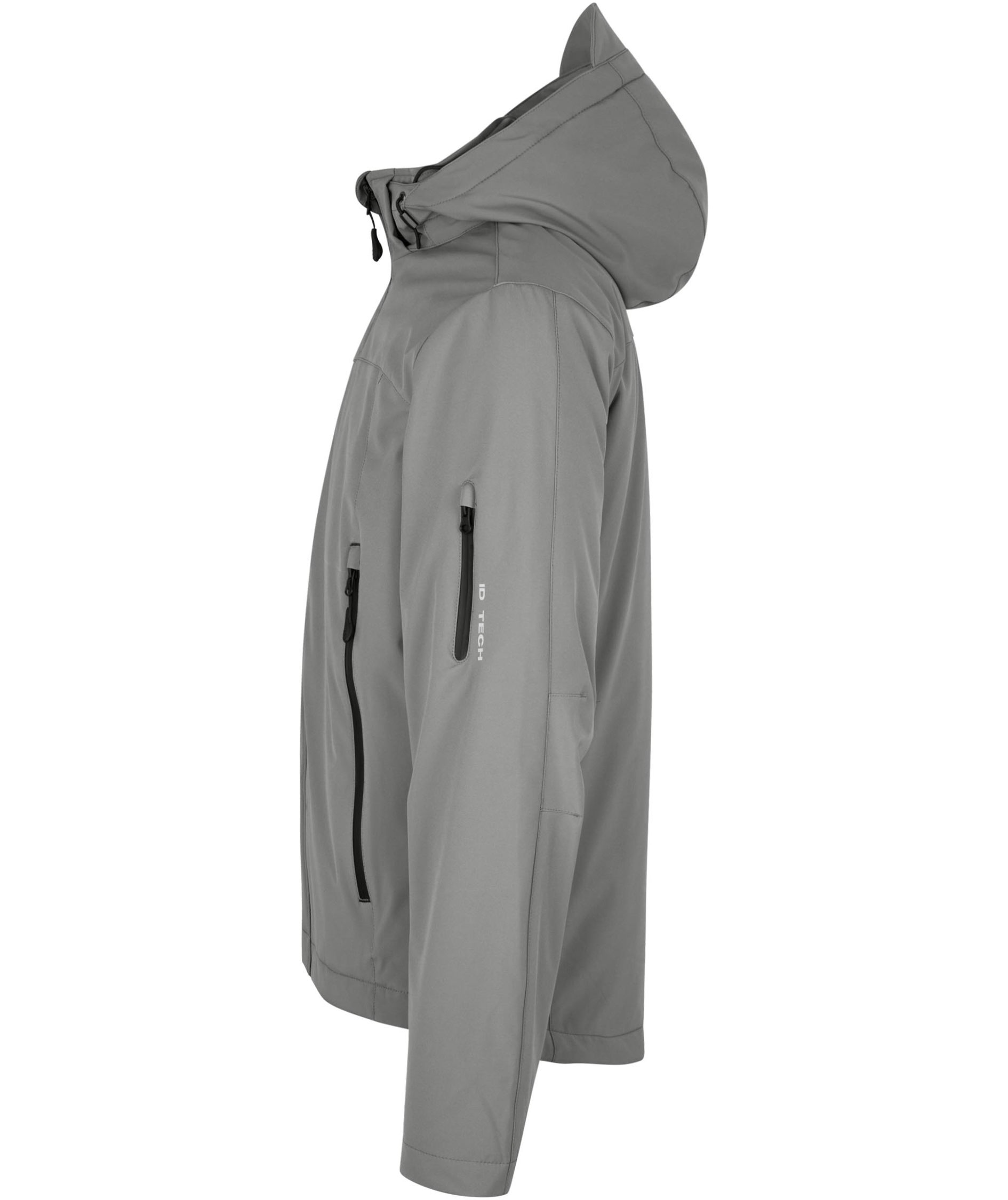 ID vinter softshelljakke, Gr&aring;, large image number 3