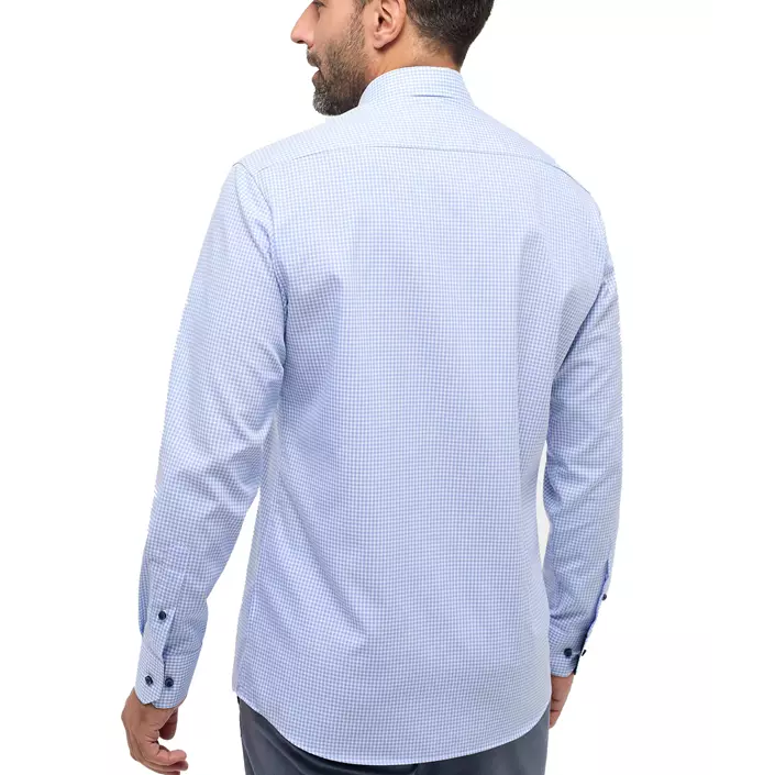 Eterna Poplin Modern fit skjorta, Light blue, large image number 2