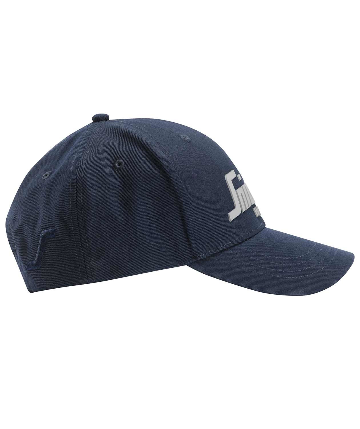 Snickers logo cap, Navy/Black, Navy/Black, large image number 4