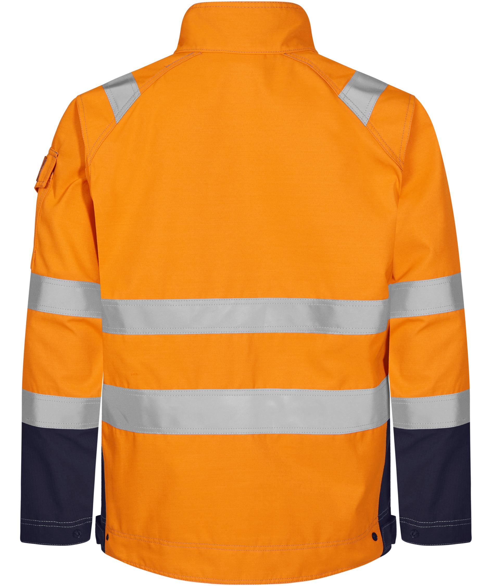 Tranemo Zenith FR work jacket, Hi-Vis Orange/Navy