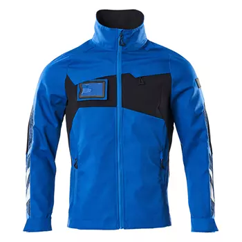 Mascot Accelerate work jacket, Azure Blue/Dark Navy