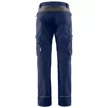 Fristads work trousers 2653 LWS full stretch, Marine Blue/Grey