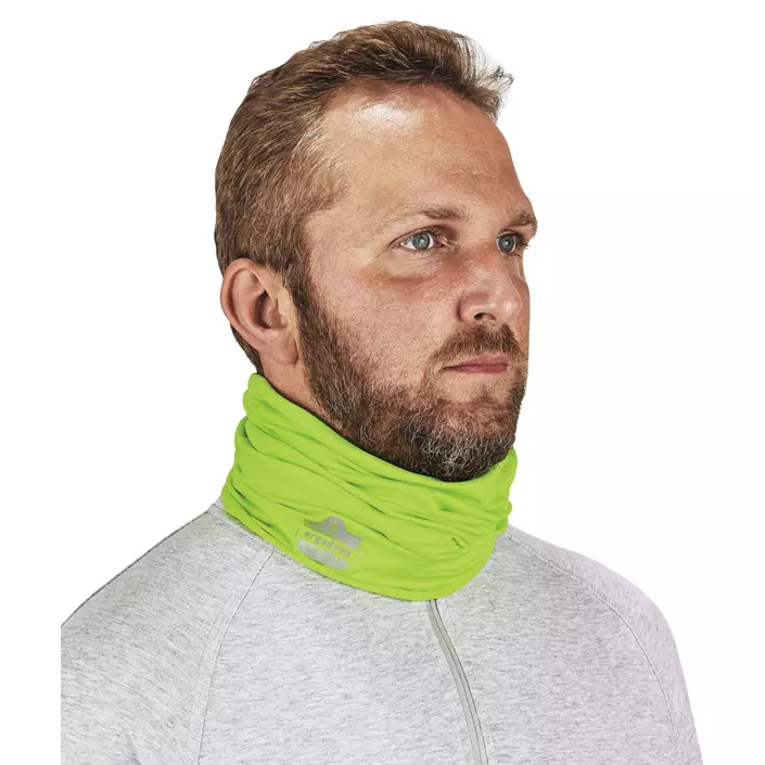 Ergodyne Chill-Its 6487 cooling neck warmer, Lime, Lime, large image number 1