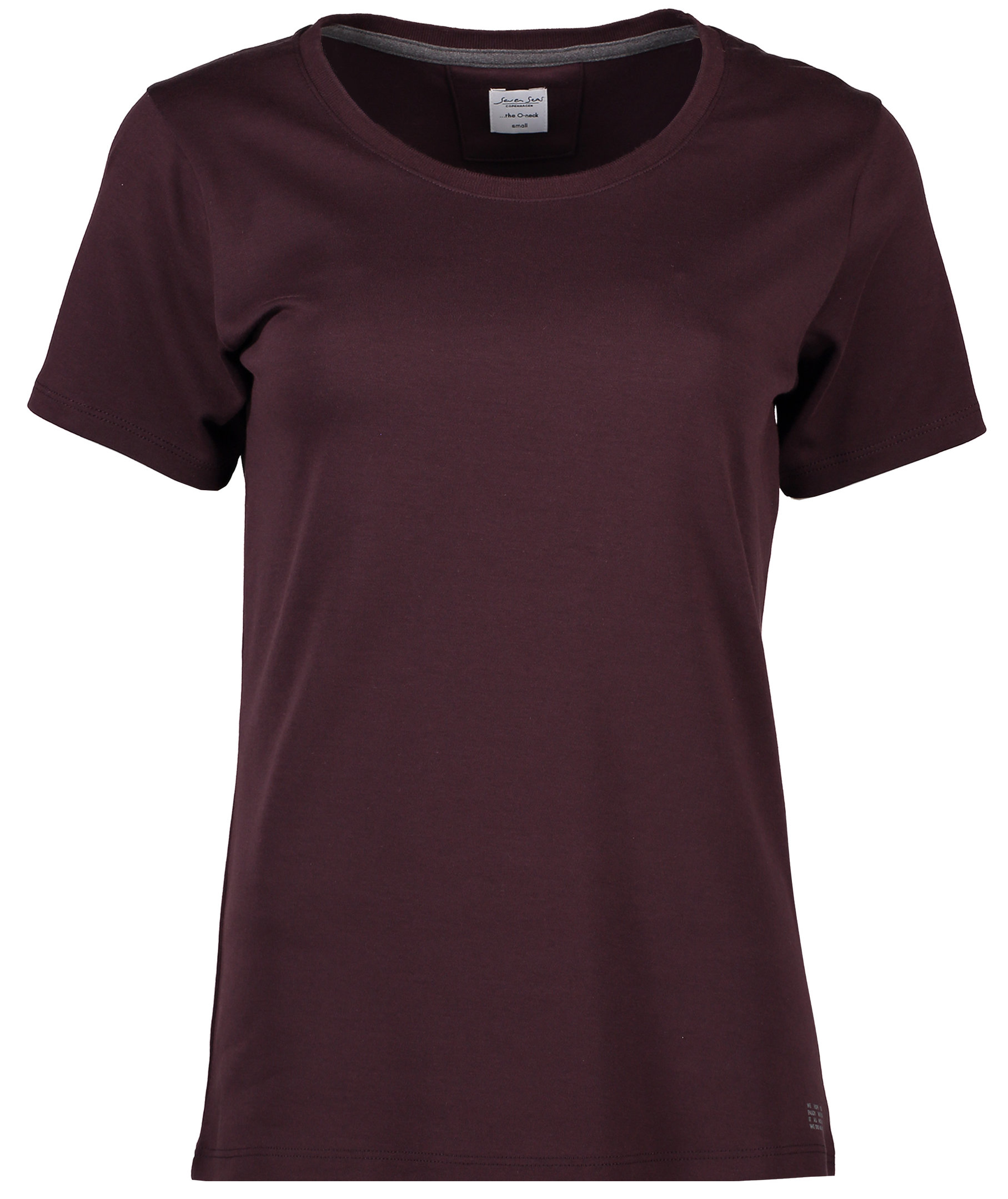 Seven Seas T-shirt med rund hals dam, Deep Red, large image number 0