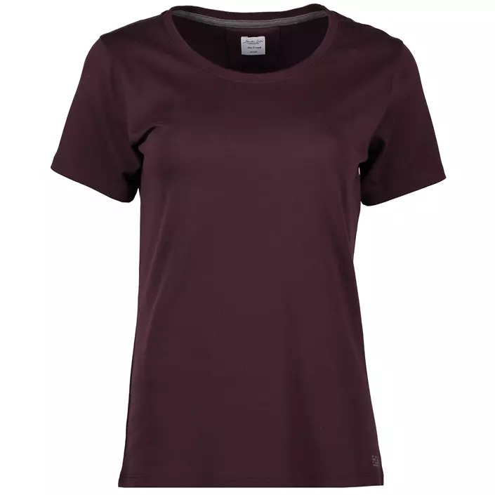 Seven Seas women's round neck T-shirt, Deep Red, large image number 0