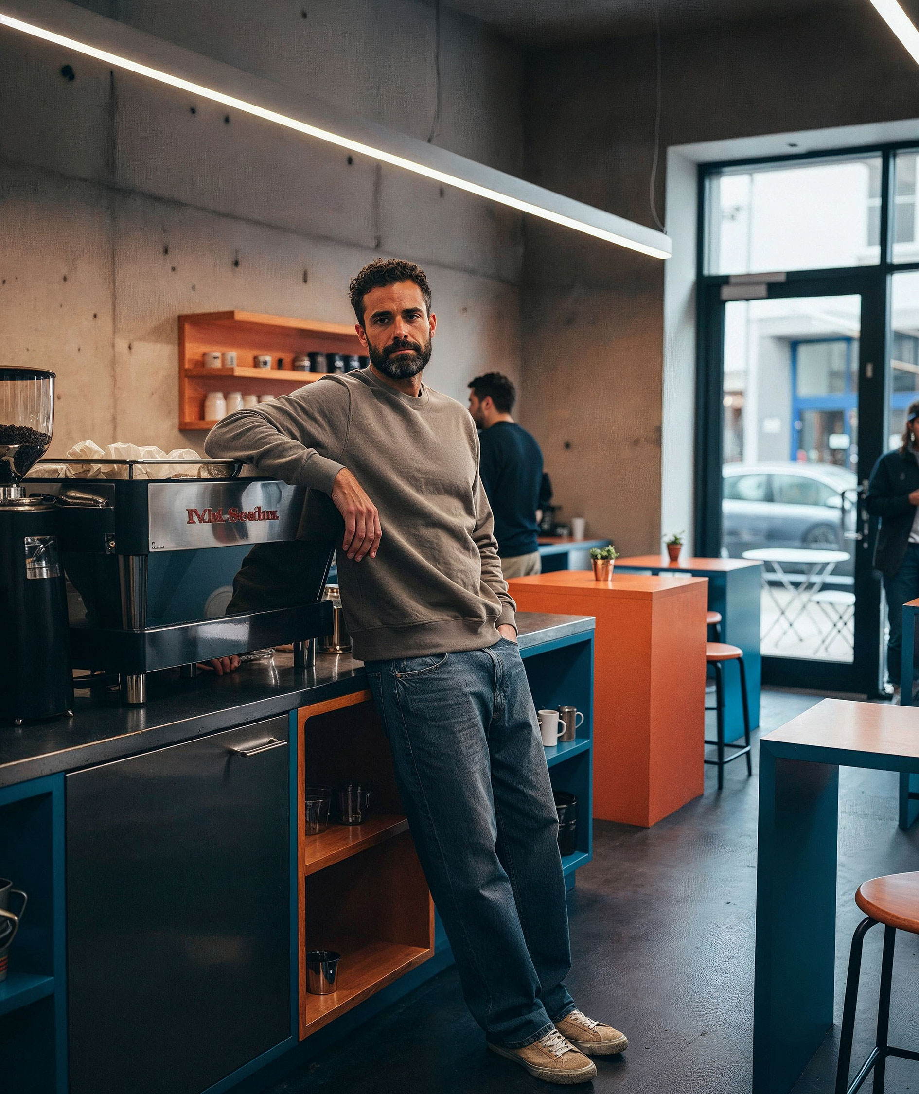 UM Regular fit sweatshirt, Sage, large image number 8