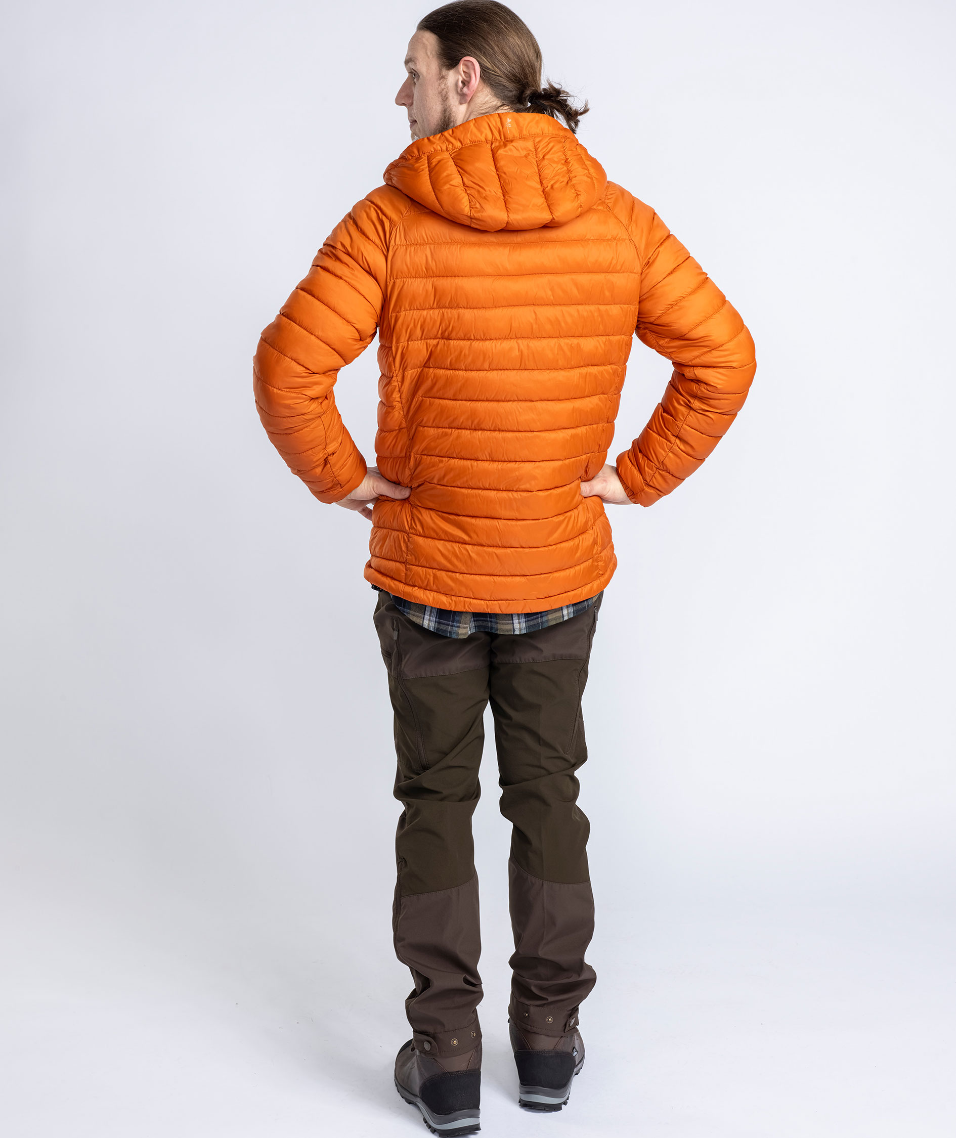 Pinewood&nbsp;Abisko Insulation vatteret jakke, Burned Orange, large image number 10